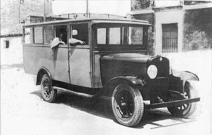 Autobús a San José 1934