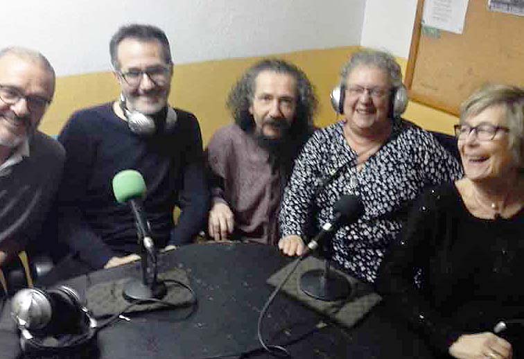 Manuel, Jose Maria Ballestin, Chesus Borrajo, Chus Sanjuan y Lola Orti (Charrada SCO-8)