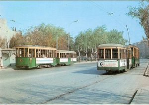 6-Paseo de Cuéllar 1969 _ Cruce de tranvías de la línea 5 (Tor… _ Flickr_files