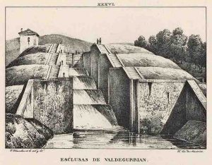 Esclusas de Valdegurriana 1833 _ _Esclusas de Valdegurrian