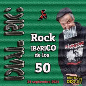 CARTEL DIAL RIC - Rock 50-cuadro