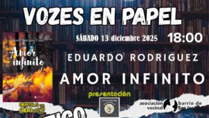 cartel amor infinito 13122025 Vozes en papel