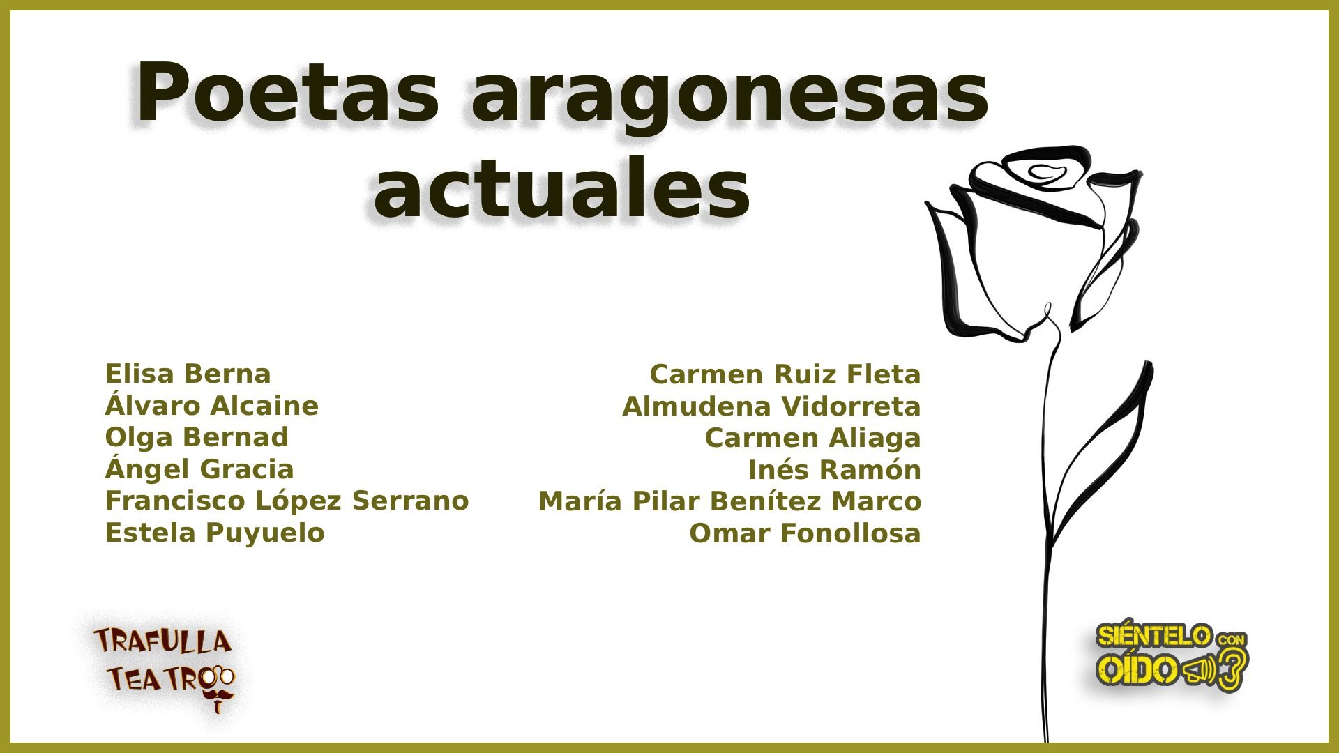 Poetas aragonesas actuales – I